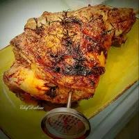 Leg of lamb w anchovy, garlic and rosemarry

 #leg of lamb, #roast lamb|Stephen Lomantowさん