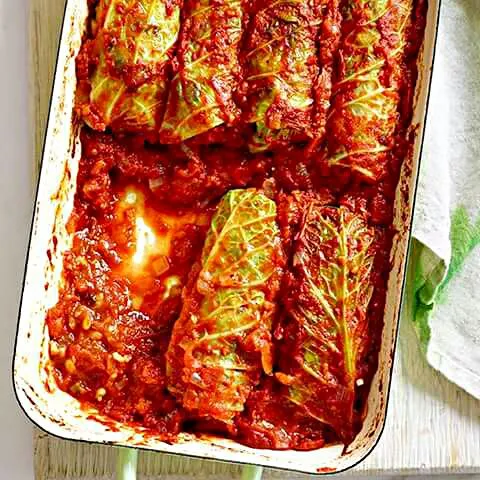 Stuffed Cabbage Rolls W/ Rice And Ground Chuck and Tomatoe Paste Special  Herbs and Spices|Sheila Harrisさん