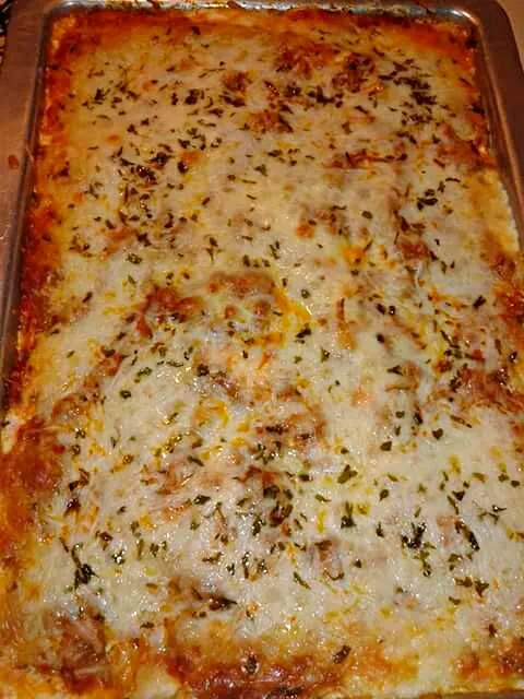 Snapdishの料理写真:Baked Lasagna W/ Herbs And Spices.....Mmmmm|Sheila Harrisさん