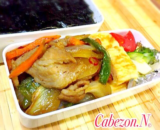 久しぶりに作ったお弁当②
ピリ辛焼肉弁当|Cabezon.Nakamuraさん