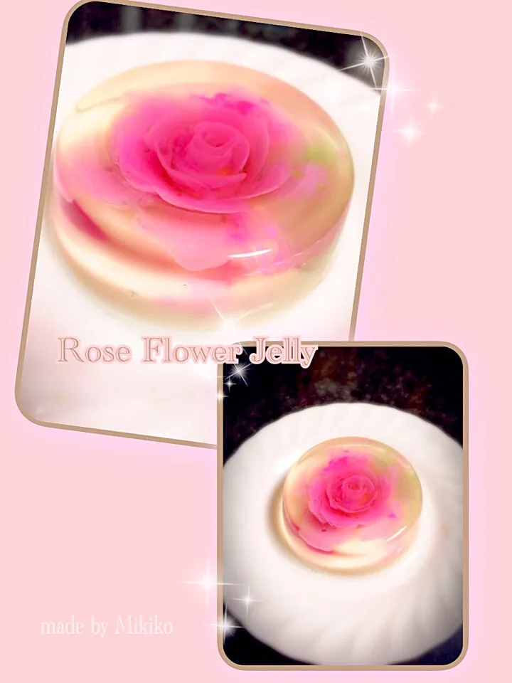 Rose Flower Jelly|マダァムMikikoさん