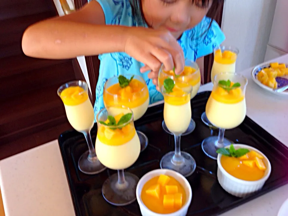 Mango pudding|viviさん