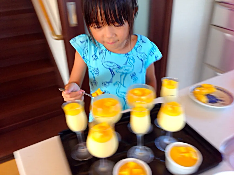 Mango pudding|viviさん