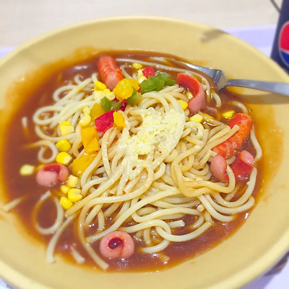 あんかけスパゲッティ🍝✨|Jasmin👑さん