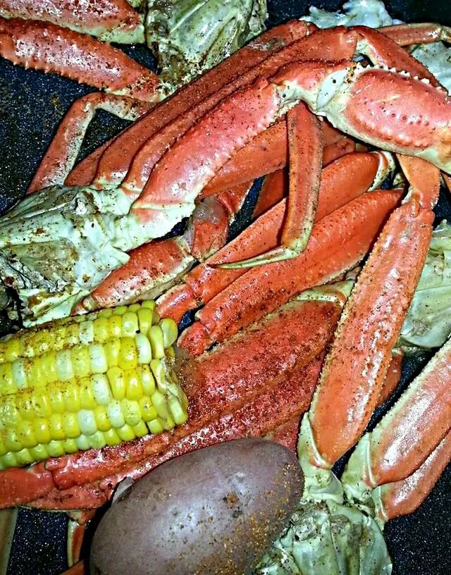 Comfort Crabs ❤Corn 🌽 & Potatoes 😋 #Seafood #Vegetable #Dinner #Snack/Teatime 😋 💯 😋|Alisha GodsglamGirl Matthewsさん