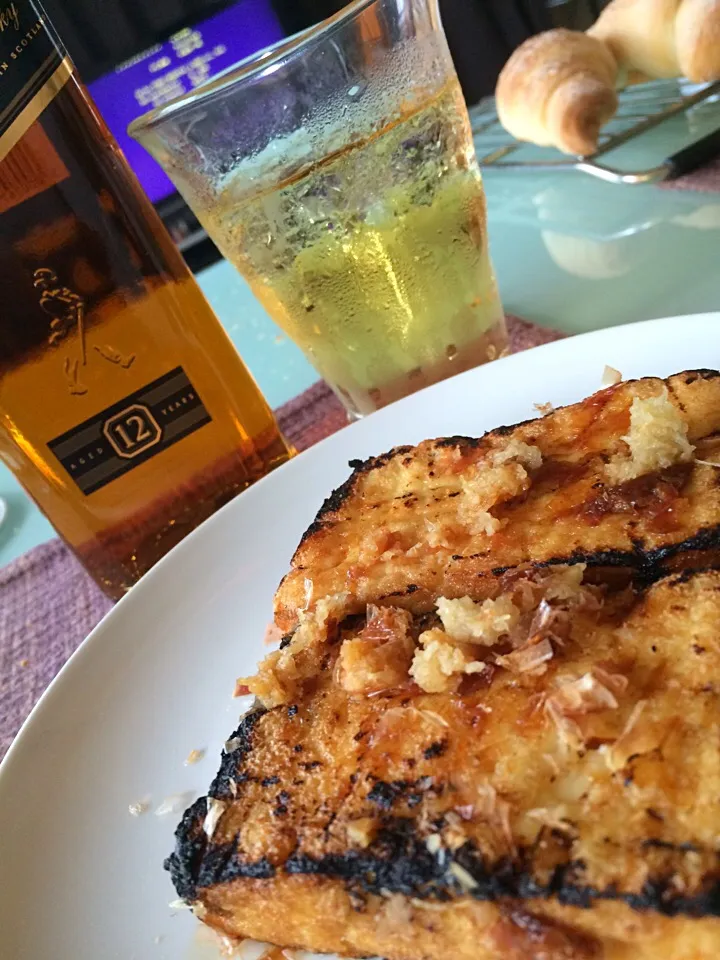 😈scotch whisky and Yaki tofu|Nigelさん