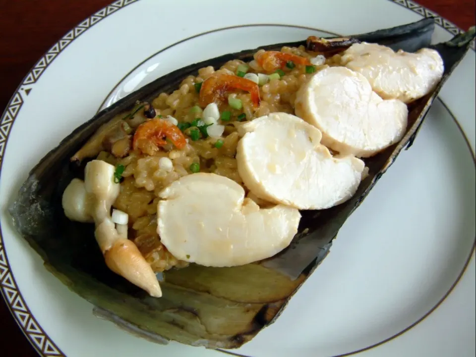 Snapdishの料理写真:scallop risotto 1|steven z.y.さん