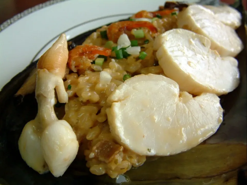 scallop risotto 2|steven z.y.さん