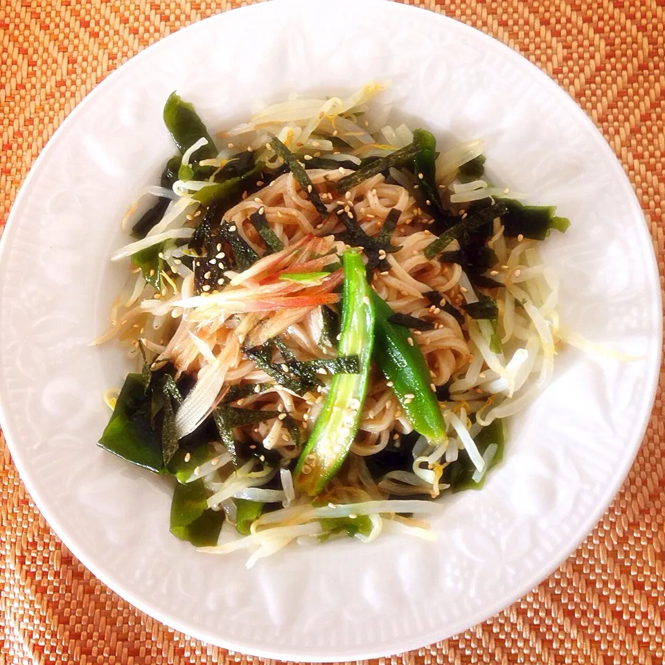 こんにゃく麺＊蕎麦風|さくらんぼ🍒さん