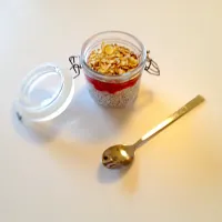 Snapdishの料理写真:Chia seed pudding (no sugar)|Line Kim Reher-Langbergさん