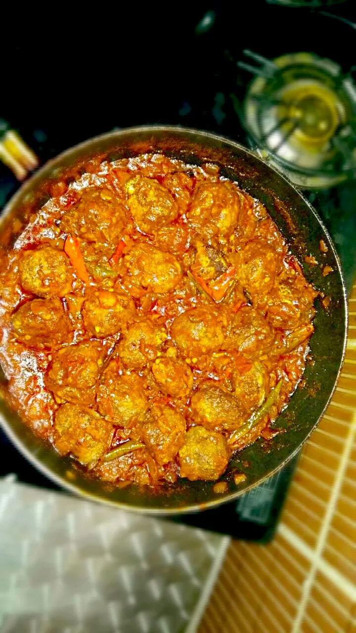 Lentil Masala with Meat Balls 🍅|🌸 sakura 🌸さん