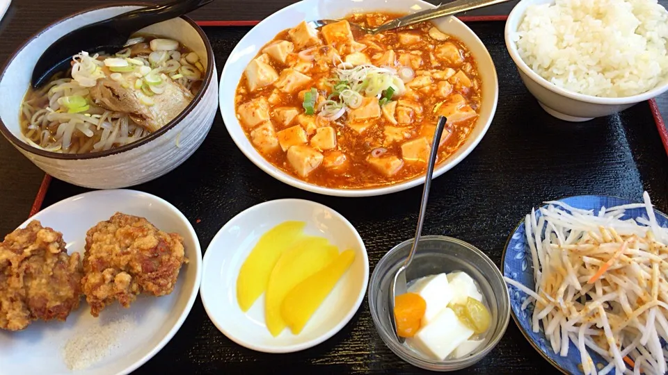 麻婆豆腐定食|るみおんさん