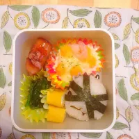 Snapdishの料理写真:娘弁当。|ns_yさん