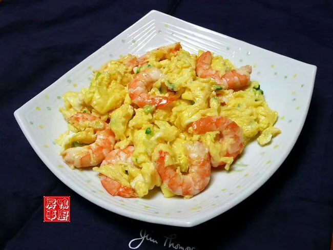 虾仁炒蛋。。。shrimp snd egg|steven z.y.さん