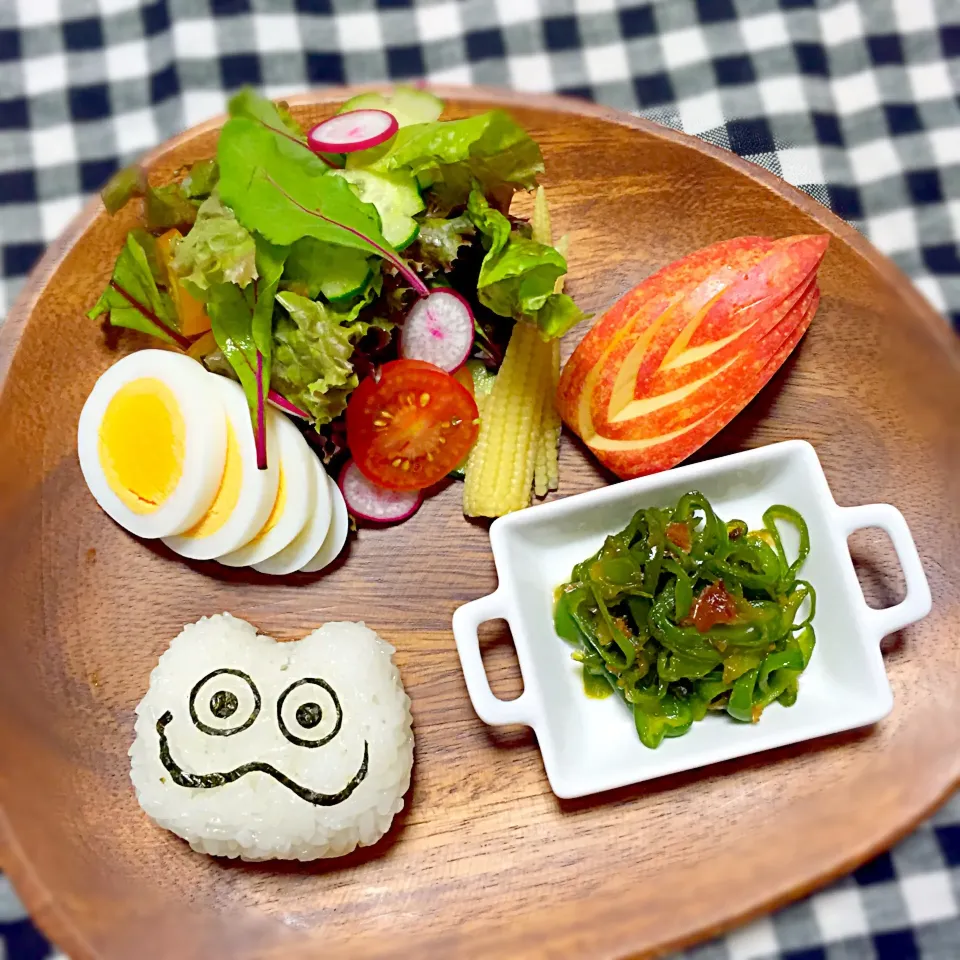 息子の朝食|キナリさん