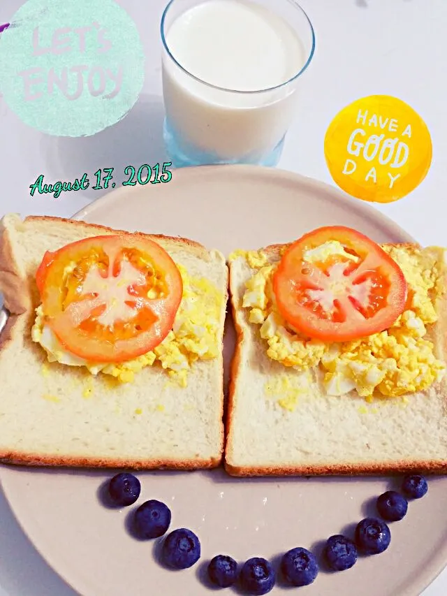 Egg Mayo Open Sandwiches 😙|🌷lynnlicious🌷さん