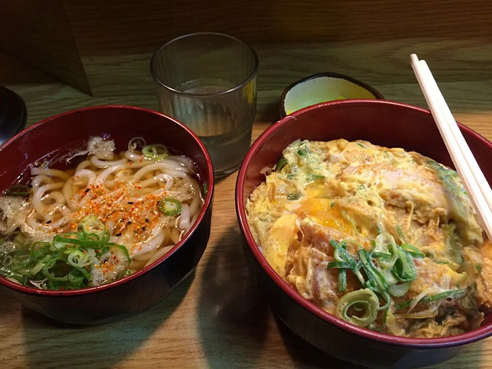 カツ丼セット@新大阪|純さん