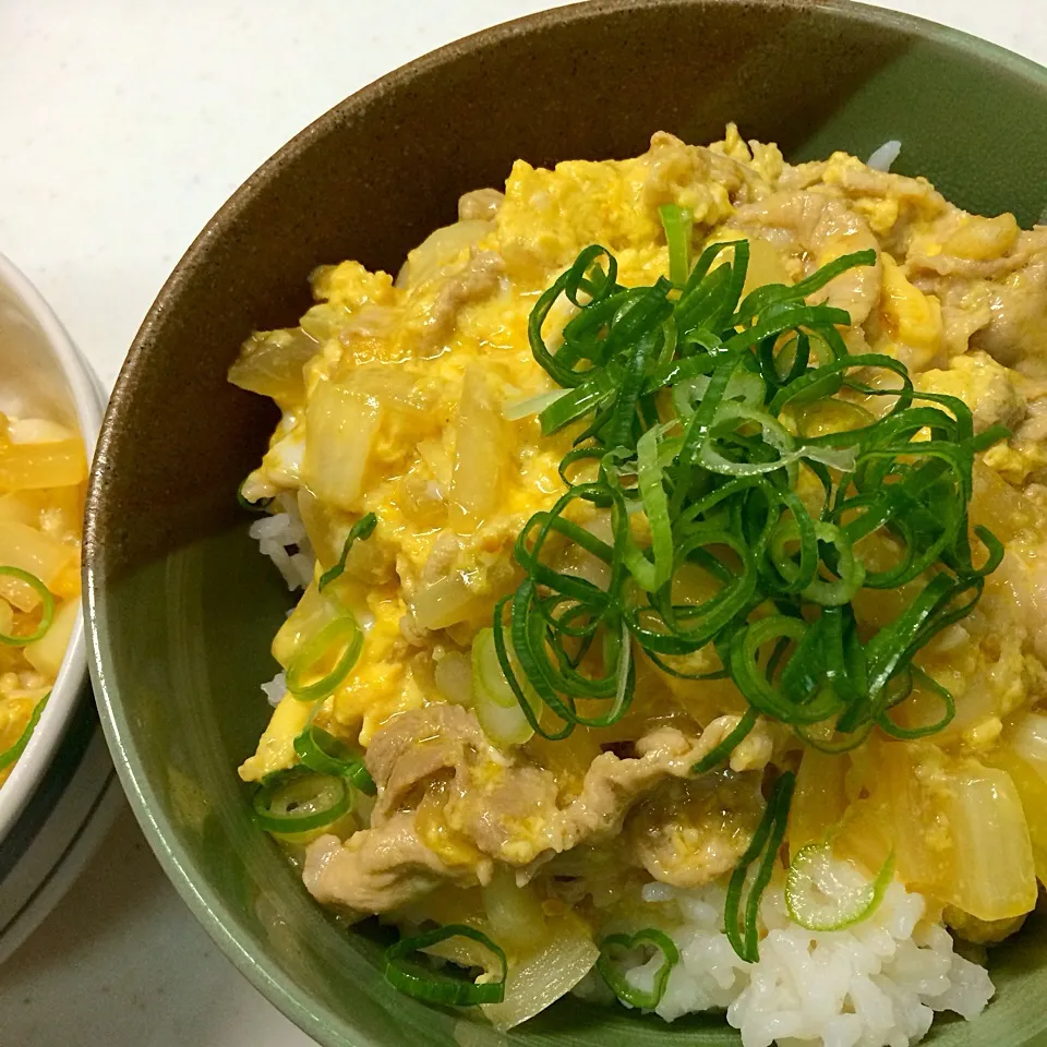 Snapdishの料理写真:夏休みランチ他人丼〜やっぱり丼は楽でいいね(o^^o)|ゆうみん（4人の母ちゃん）さん