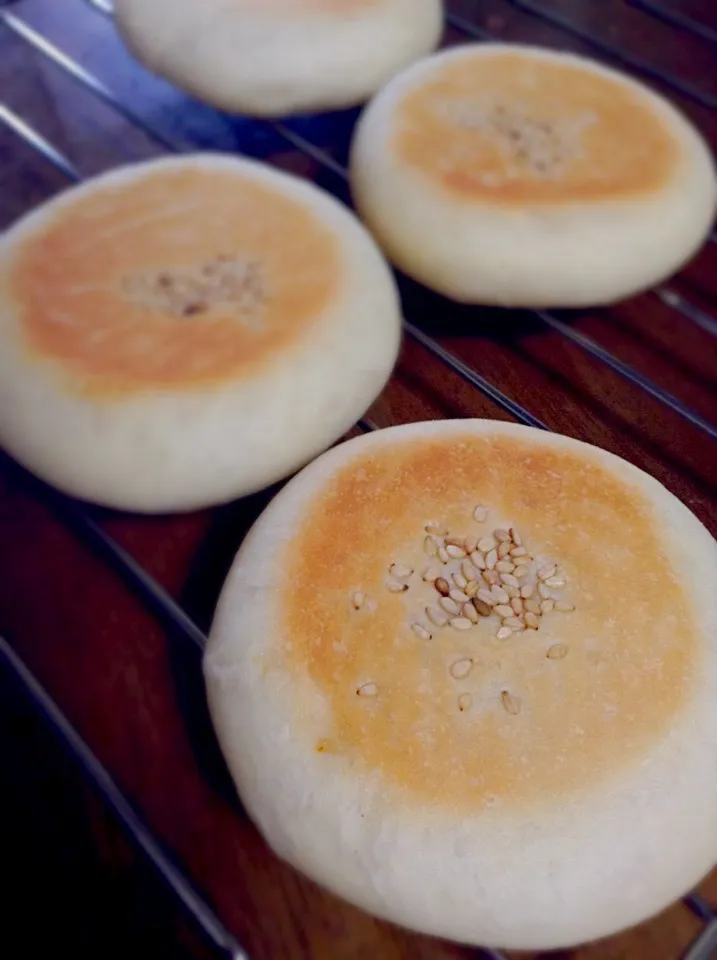 〜おやき風〜
平焼きじゃこ味噌パン|くるみさん