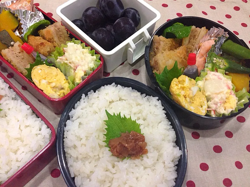 8月17日 3人弁当 復活〜！|sakuramochiさん