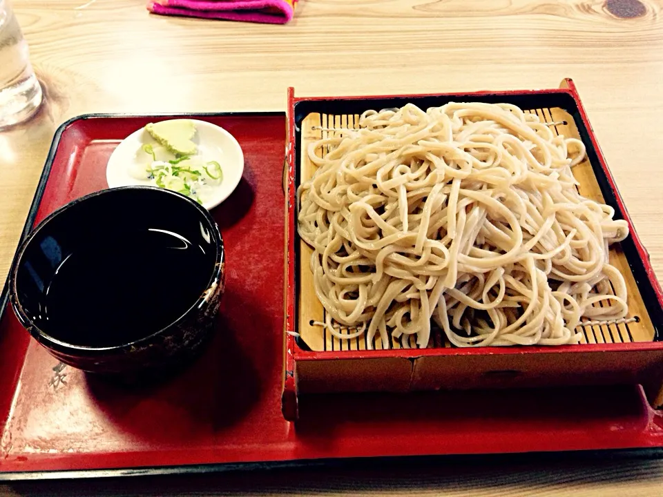 近所のお蕎麦やさんにて ざるそば ☺︎|あやねさん