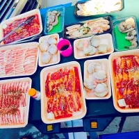 お友達とBBQ ☺︎|あやねさん