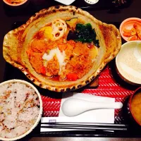 Snapdishの料理写真:大戸屋さんのチキン母さん煮定食 ☺︎|あやねさん