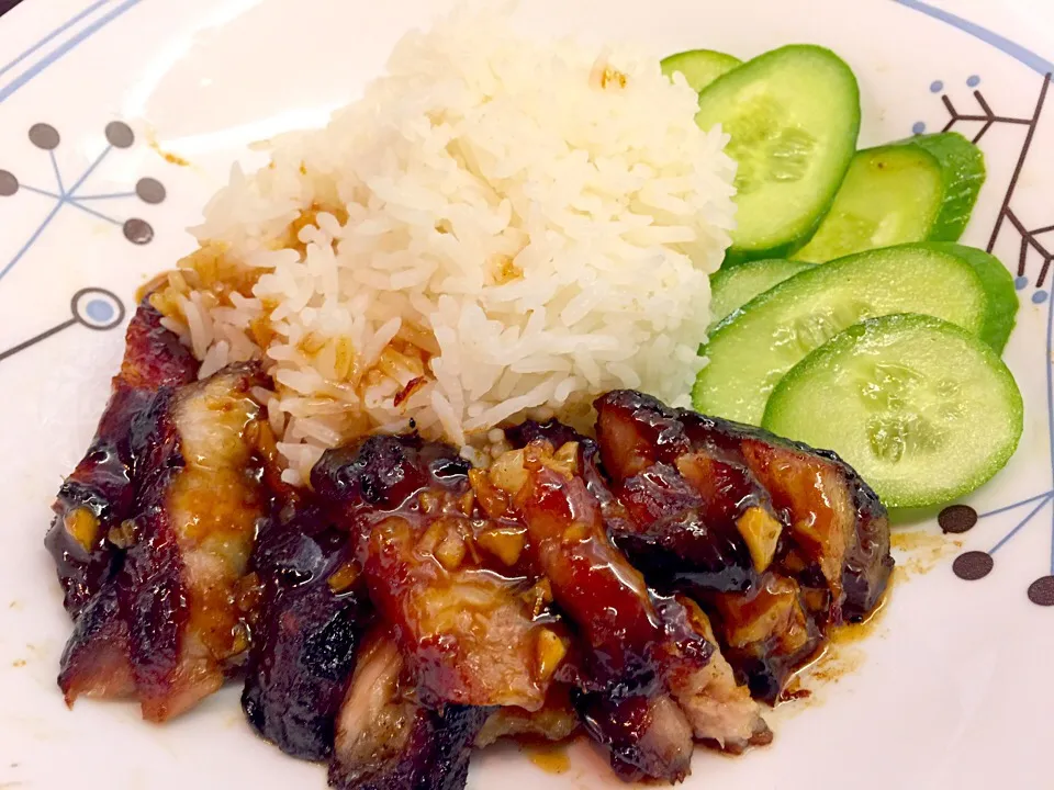 Pork Belly Char Siew with Rice|Colleen Teoさん