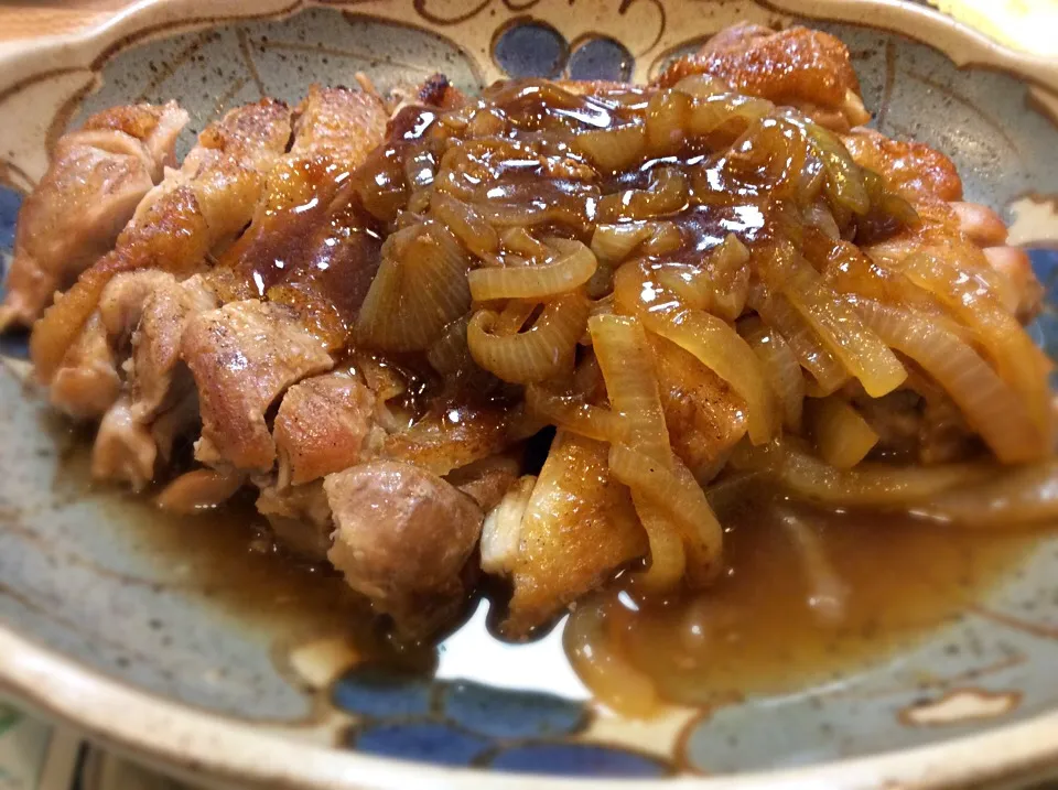 本日のメイン「鳥の照り焼き🐣」😋|アライさんさん