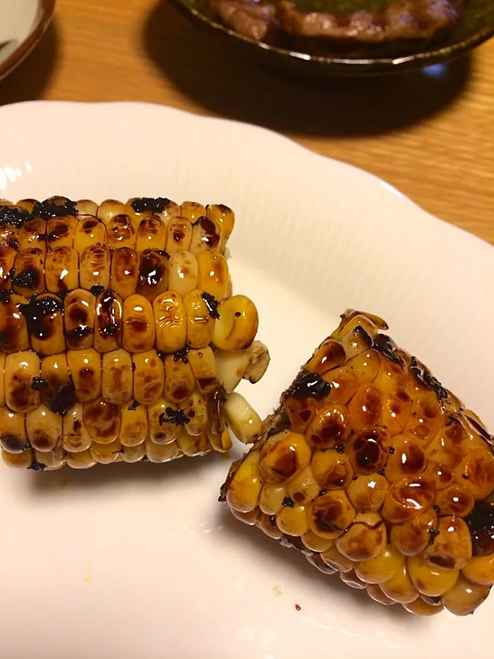 焼きとうもろこし|たかのゆりさん