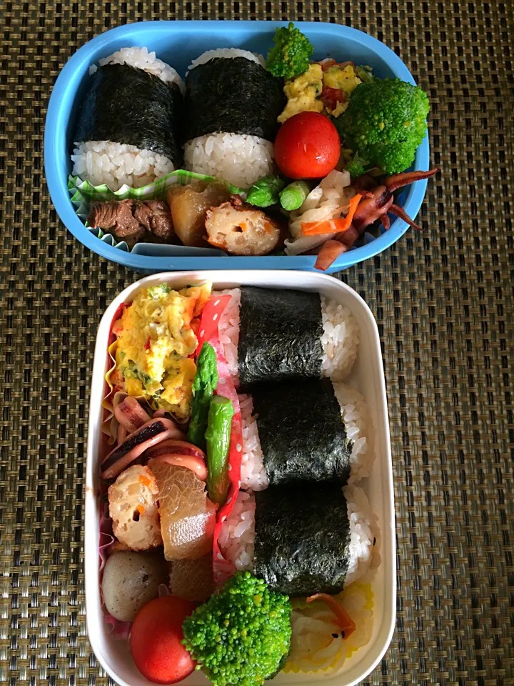 Snapdishの料理写真:父さん&母さんのお弁当～♪|kiyomiさん