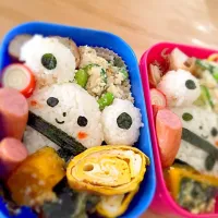 Snapdishの料理写真:パンダ？弁当