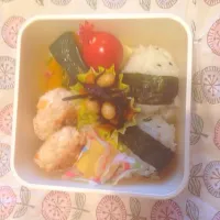 Snapdishの料理写真:娘弁当|ns_yさん