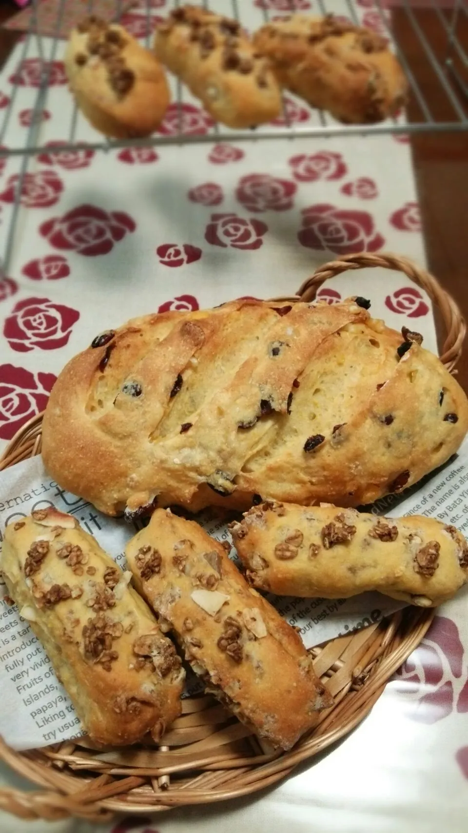 グラノーラ入り🍞とドライフルーツ🍞|Mihoさん