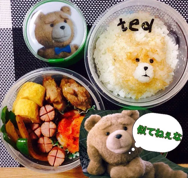 ted弁当(低クオリティ)|みくみく弁当さん