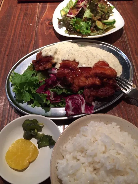 チキン南蛮定食|さとう かおりさん