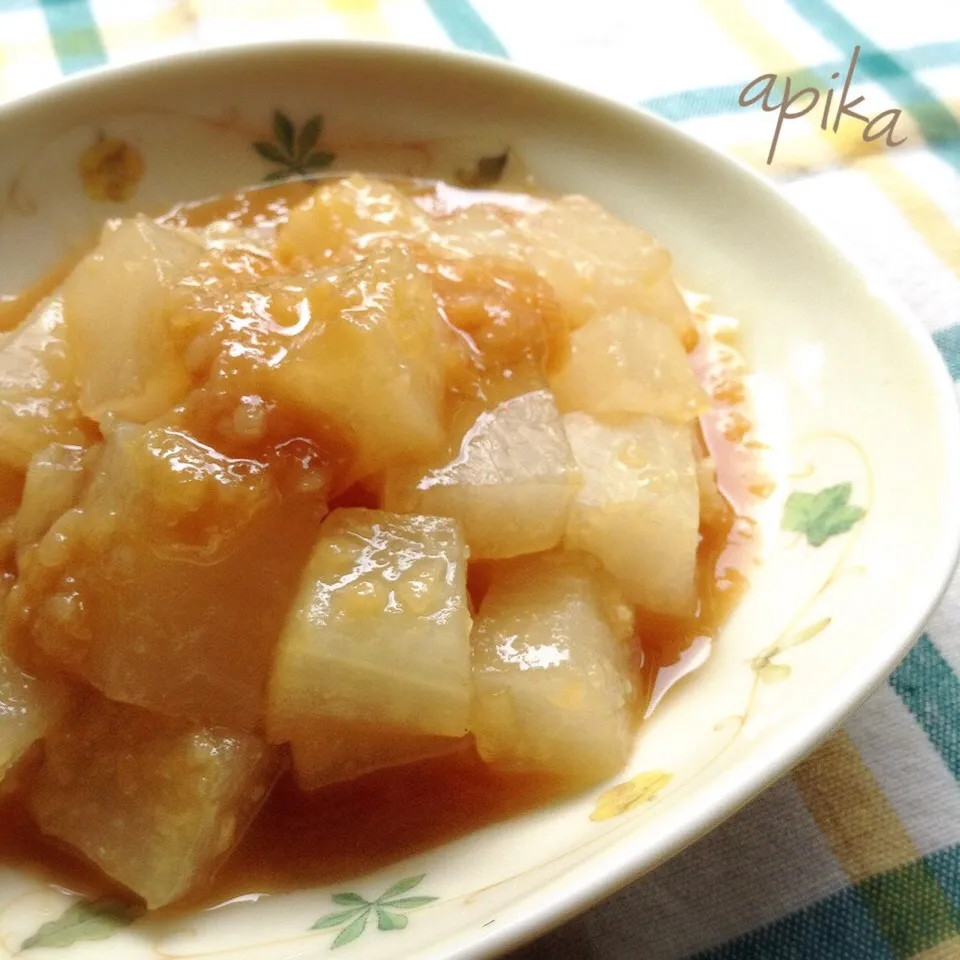 大根の煮物〜塩麹あんかけ〜|あぴかさん