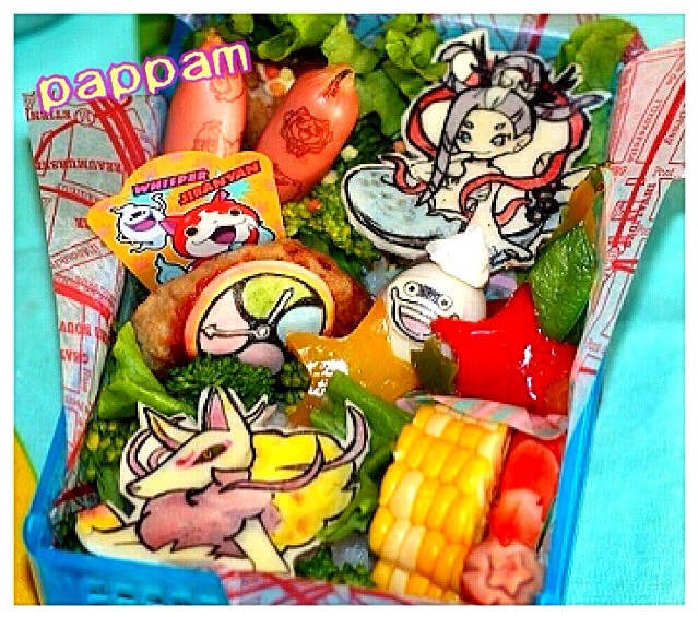 キャラ弁 妖怪ウォッチ イザナミ キュウビ弁当 ぱっぱむ Snapdish スナップディッシュ Id 8jx0ma