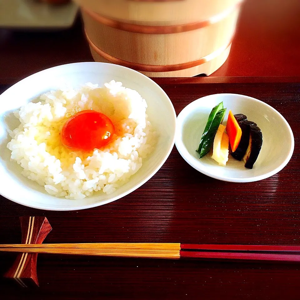 Snapdishの料理写真:卵かけごはん|かおり🐰さん