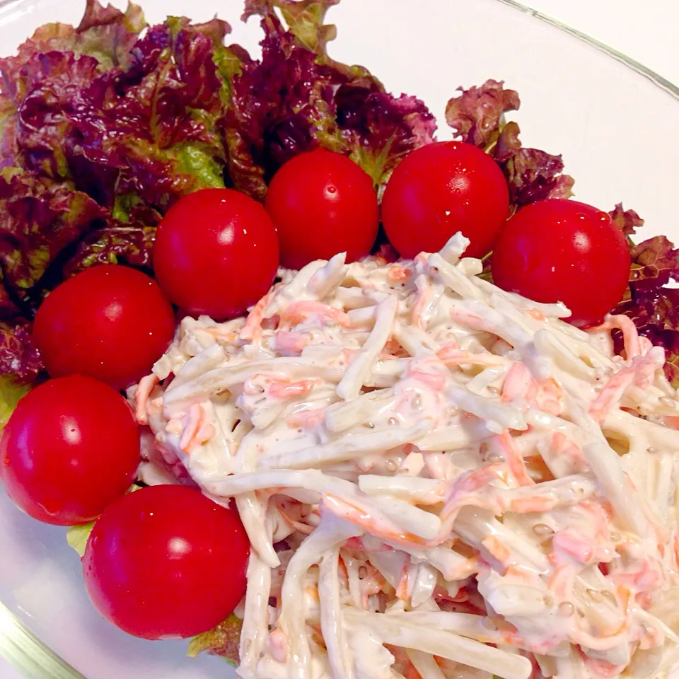 ゴボウサラダ|おかーＰさん