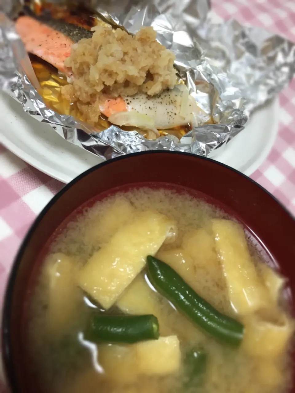 シャケのホイル焼きおろしポン酢〜っ|ともさん