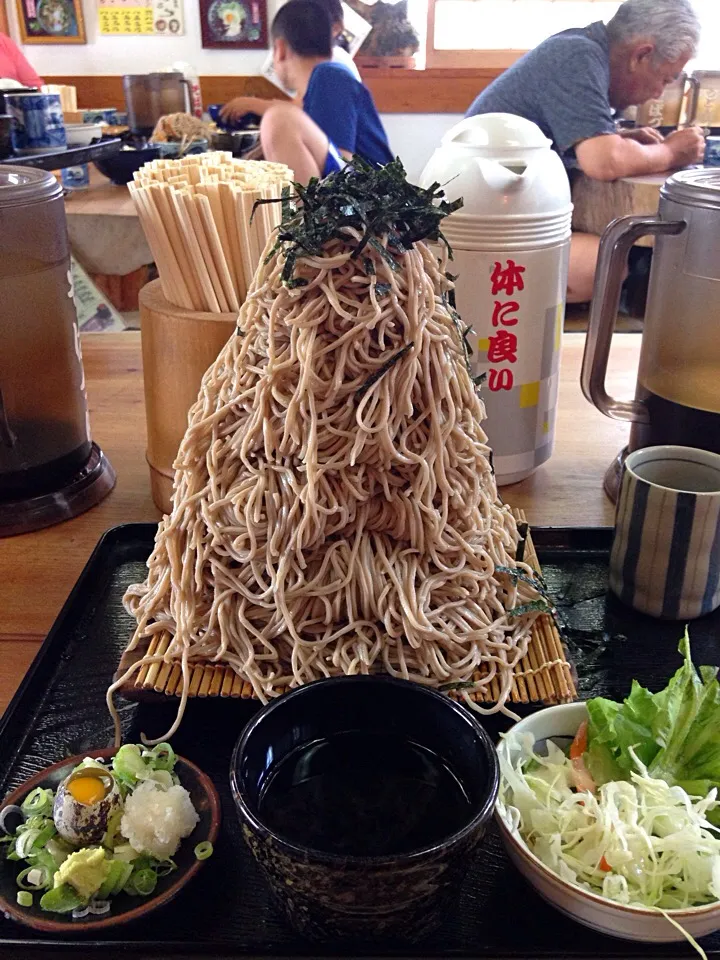 かきあげセット大盛(通称チョモランマ)@奥会津(埼玉県久喜市)|大塚寛之さん