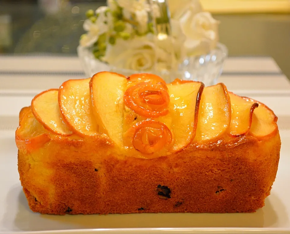 りんごのパウンドケーキ🍎🍏🌹  Apple Pound Cake 💕|💖 ジジ 💖さん