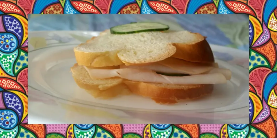 Snapdishの料理写真:Turkey sandwich|Najeskaさん