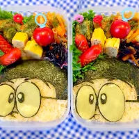 Snapdishの料理写真:学童弁当🍀のび太〜！