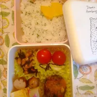 Snapdishの料理写真:娘弁当|ns_yさん