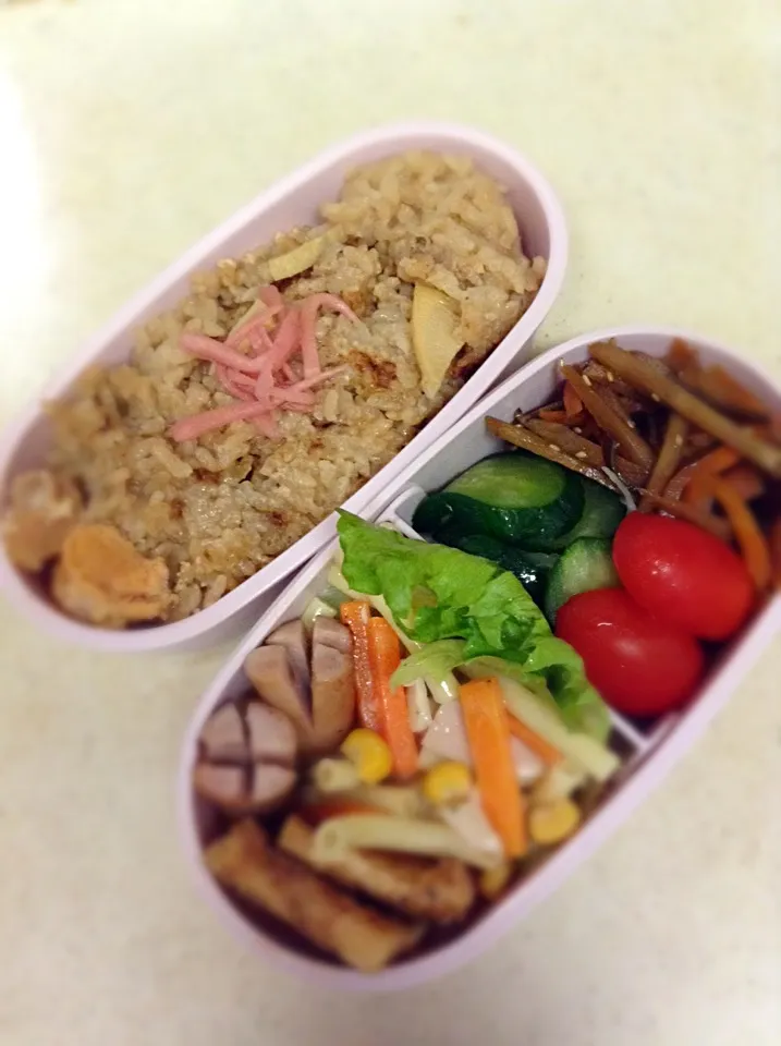 Today's lunch box.|hoppycowさん