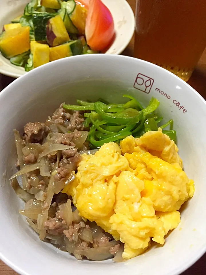 三色丼|いちこさん