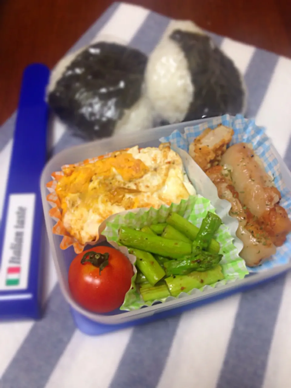 Snapdishの料理写真:旦那さん弁当 2015.8.19|churaromaさん