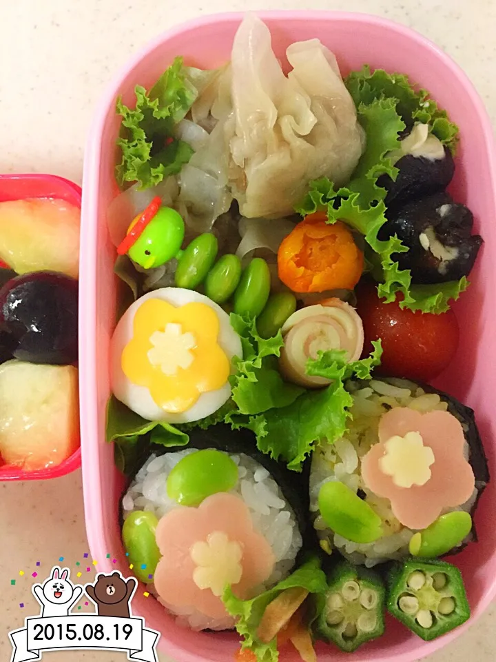 Snapdishの料理写真:シュウマイ弁当|チョコレートさん